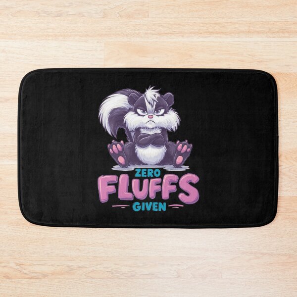 Item preview, Zero Fluffs Given - Grumpy Skunk Attitude designed and sold by hamishby.