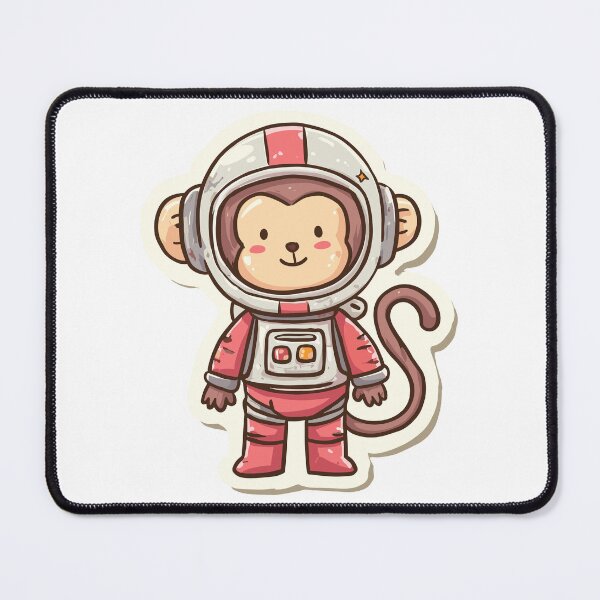 Item preview, Playful Space Monkey Travels designed and sold by bapupa.