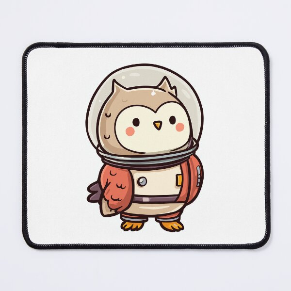 Item preview, Whimsical Space Owl Art designed and sold by bapupa.