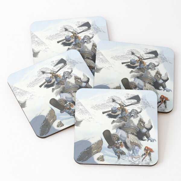 Item preview, Dwarves vs Frost Giants designed and sold by DeanSpencerArt.