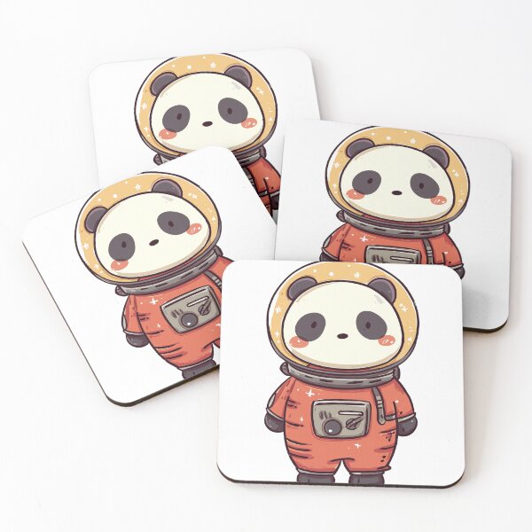 Item preview, Starry Space Panda Friend designed and sold by bapupa.