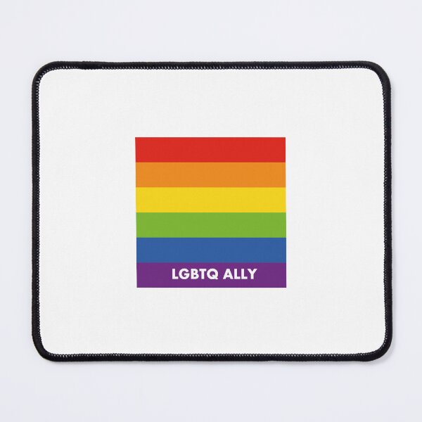 Item preview, Pride Allyship LGBTQ Ally Rainbow Flag designed and sold by Inspirationmotivation.
