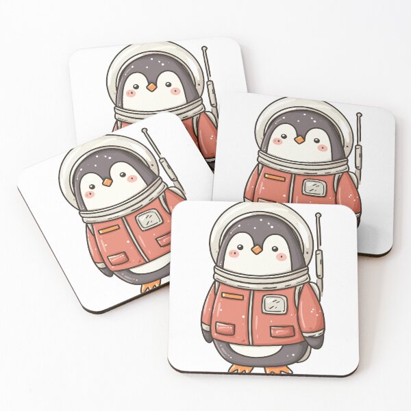 Item preview, Cosmic Space Penguin Explorer designed and sold by bapupa.