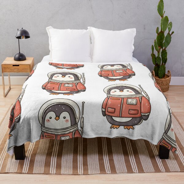 Item preview, Cosmic Space Penguin Explorer designed and sold by bapupa.
