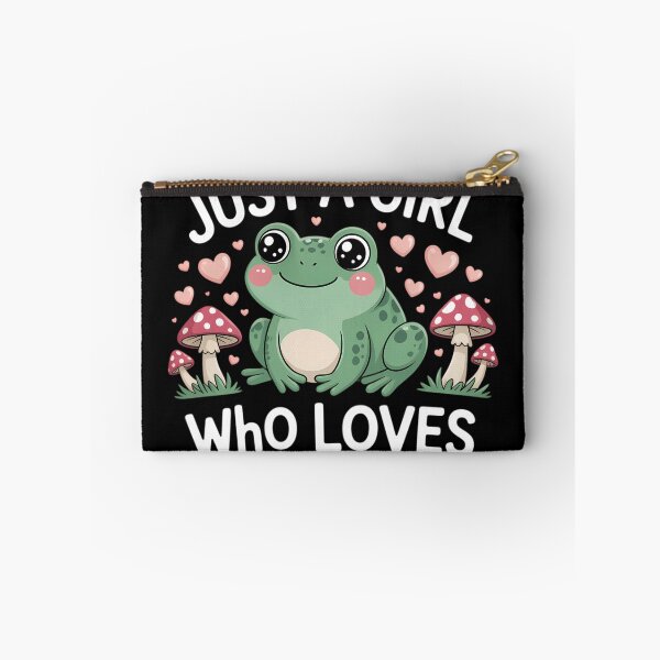 Item preview, Just A Girl Who Loves Frogs Just A Girl Who Loves Frogs designed and sold by DoorwayThreads.