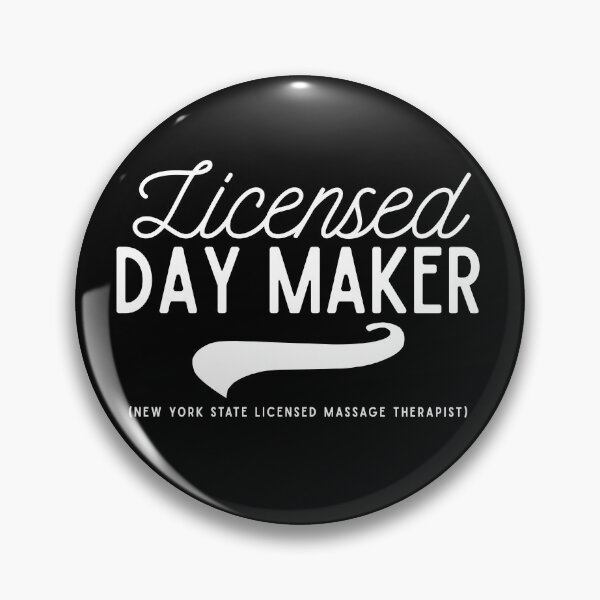 Item preview, Licensed Day Maker New York State LMT Massage Therapist Bodyworker designed and sold by CreativeCurious.