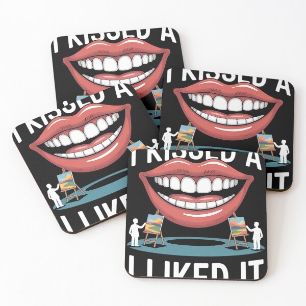 Item preview, Kissed A Painter And I Liked It Funny Art Painting Artist designed and sold by DoorwayThreads.