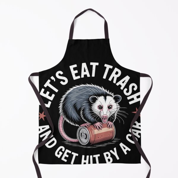 Item preview, Lets Eat Trash And Hit The Car Possum Trash designed and sold by DoorwayThreads.