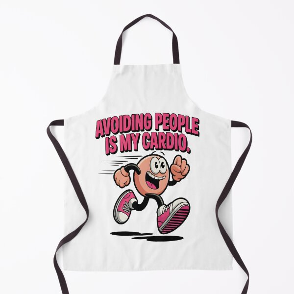 Item preview, Avoiding People is My Cardio – Funny Anti Social designed and sold by al21ex.