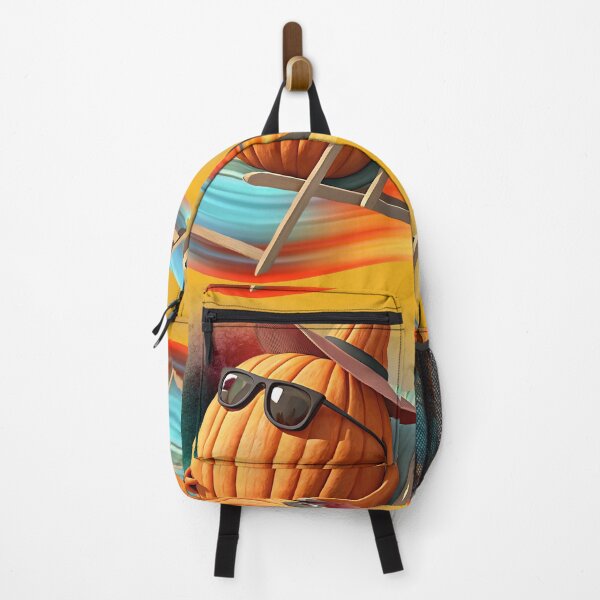 Item preview, Relaxing Pumpkin: Halloween Vacation Vibes designed and sold by ChenEngEng.