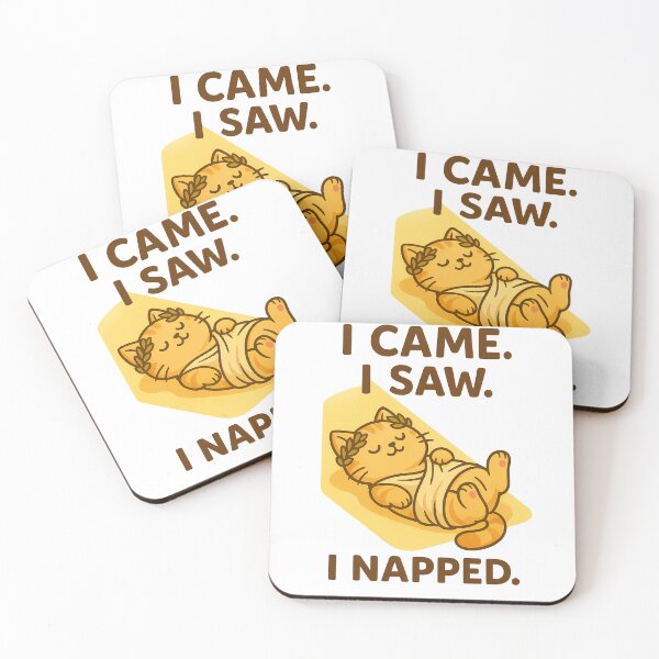 Item preview, I Came. I Saw. I Napped. – Funny Caesar Cat Nap T-Shirt designed and sold by SnB-Design.