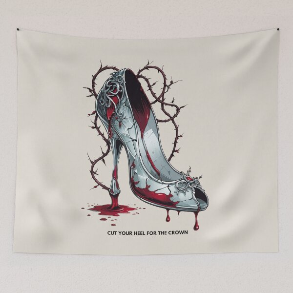 Item preview, Cut your heel for the crown - Cinderella designed and sold by CreepyCurator.