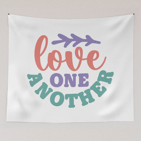 Item preview, Love One Another – Message of Kindness designed and sold by artcultreone.