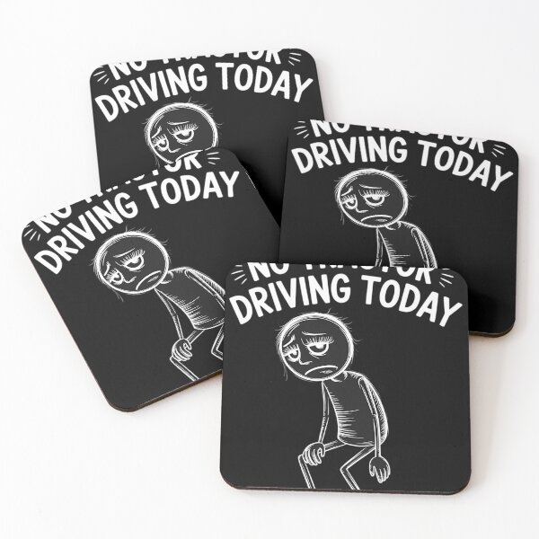 Item preview, No Tractor Driving Today - funny farmer day designed and sold by WalshDrawnLaugh.