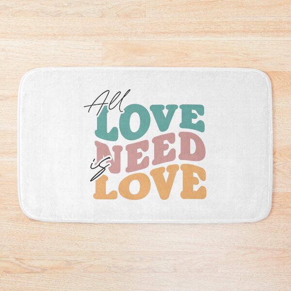 Item preview, All Love Is Need Love – Abstract Message designed and sold by artcultreone.