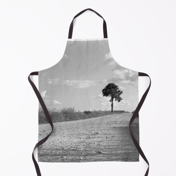 Item preview, Lonely tree on the road analogue film photography designed and sold by fotopan.