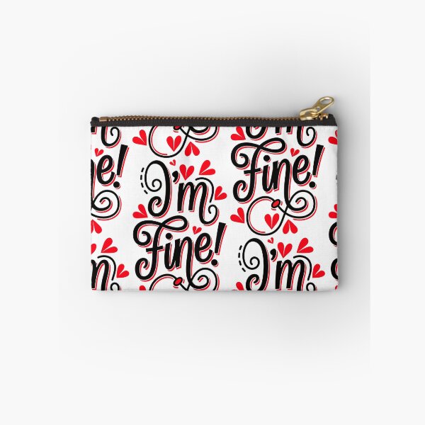 Item preview, I'm fine  designed and sold by QuanntixArt.