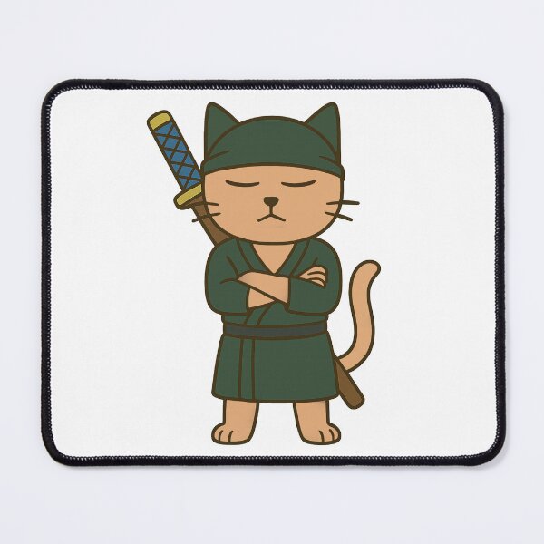 Item preview, Samurai Cute Cate Kings Right Hand designed and sold by oneskyoneland.