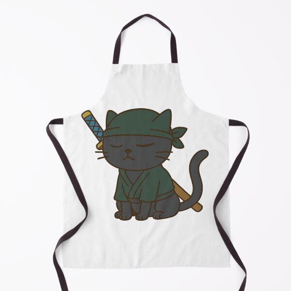 Item preview, Three-Sword Anime Warrior with Green Bandana – Samurai-Inspired Art designed and sold by oneskyoneland.