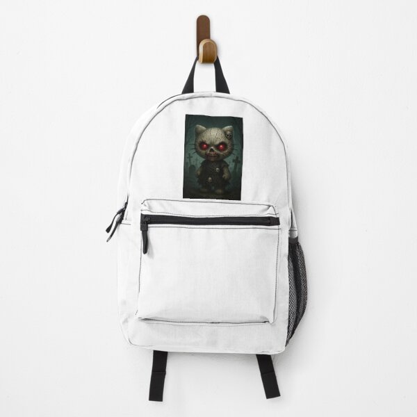 Item preview, Hello Kitty: Creepy Chibi Zombie in a Dark Graveyard designed and sold by art-emissa.