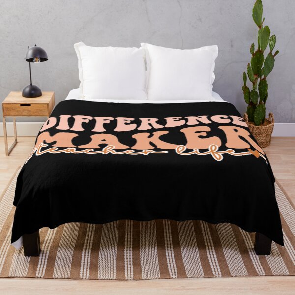 Item preview, Difference Maker – Teacher Life designed and sold by artcultreone.