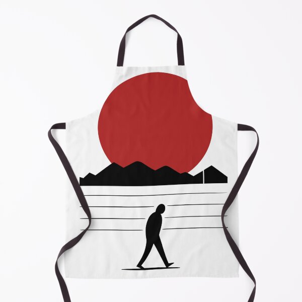 Item preview, Red Sun Rising Behind Mountains designed and sold by matybrak.
