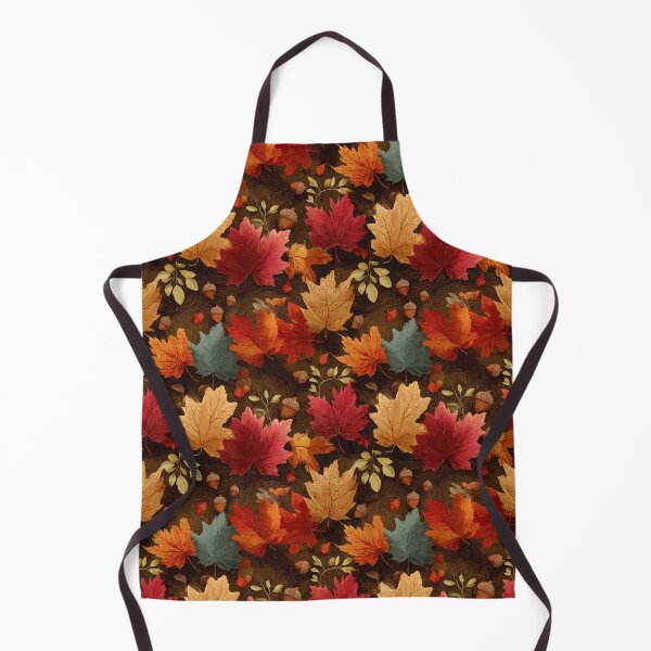 Aperçu de l'œuvre Motif sans couture de feuilles d'automne colorées et de glands. créée et vendue par RGShirtWorks.
