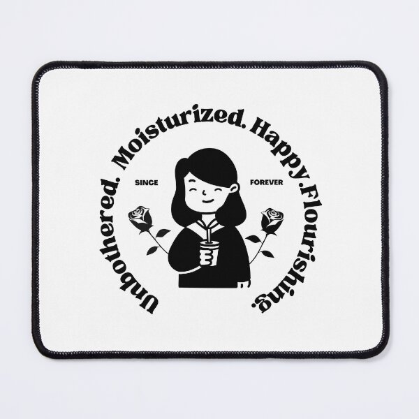 Item preview, Unbothered Girl Self-Care Vibe Art designed and sold by raunaq97.