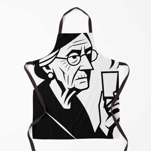 Item preview, Judgy Grandma Holding a Glass designed and sold by matybrak.