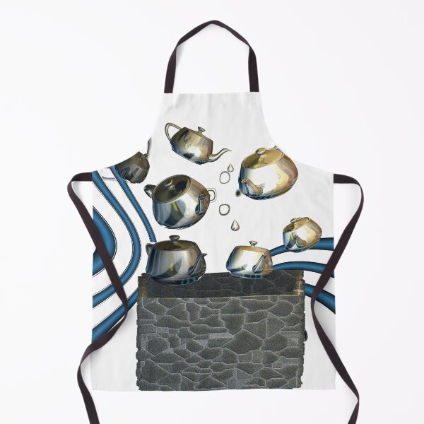Item preview, Gold Plated Teapots Too designed and sold by Yolanda Caporn Art.