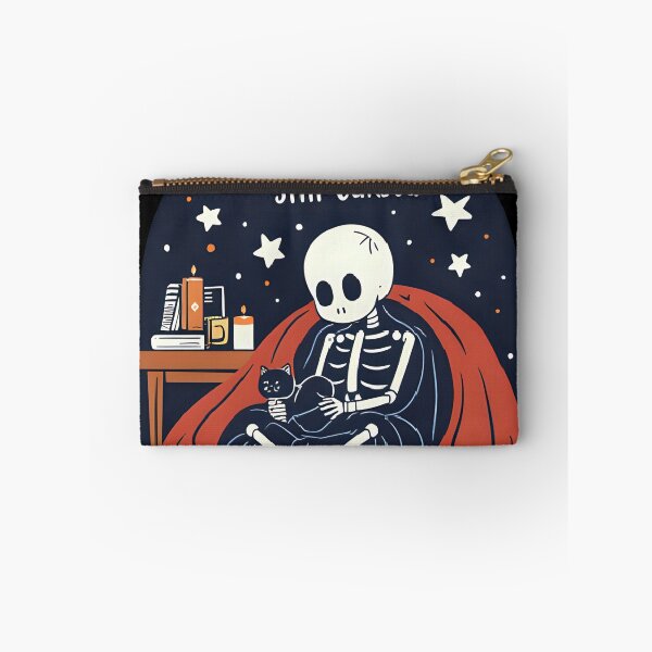 Item preview, Introverted but Still Cursed – Cute Gothic Skeleton Design designed and sold by Obsi-dian Bones.
