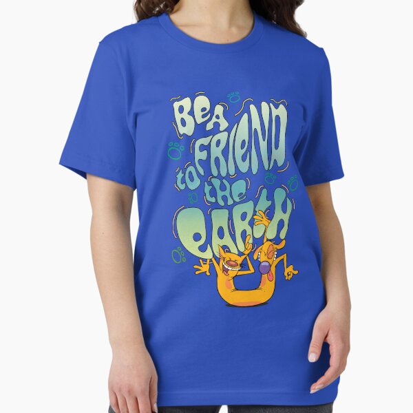 Item preview, CatDog Be A Friend To The Earth Retro Earth Day designed and sold by FifthSun.
