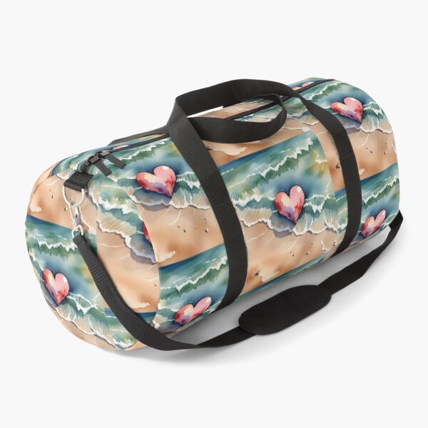 Item preview, Heart on the beach amidst the waves designed and sold by Marcu Ioachim.