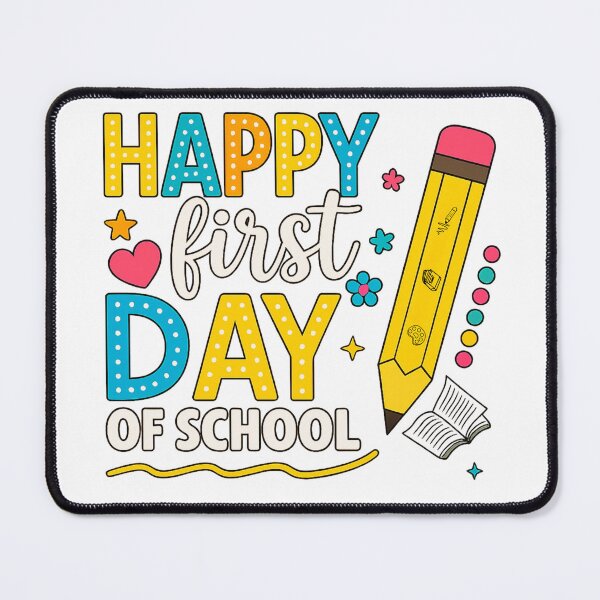 Item preview, Happy First Day of School Cute Colorful Kids Back to School Shirt designed and sold by designleon19.