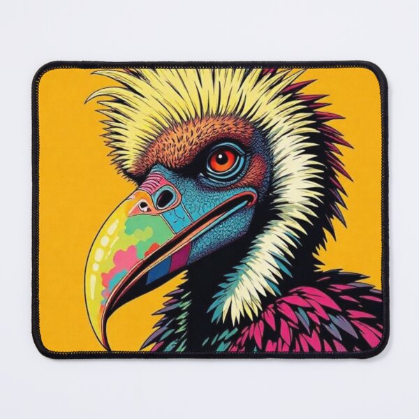 Item preview, colorful vulture designed and sold by Dogandesighn.