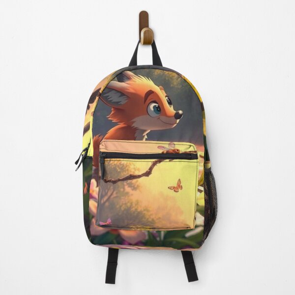 Item preview, Young fox at the pond designed and sold by MADandSANE-MArt.