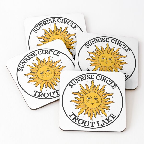 Item preview, Sunrise Circle Trout Lake Sun graphic 13652 hermon Foothills Adirondacks designed and sold by CreativeCurious.