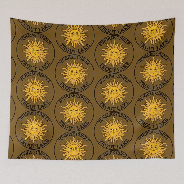 Item preview, Sunrise Circle Trout Lake Sun graphic 13652 hermon Foothills Adirondacks designed and sold by CreativeCurious.