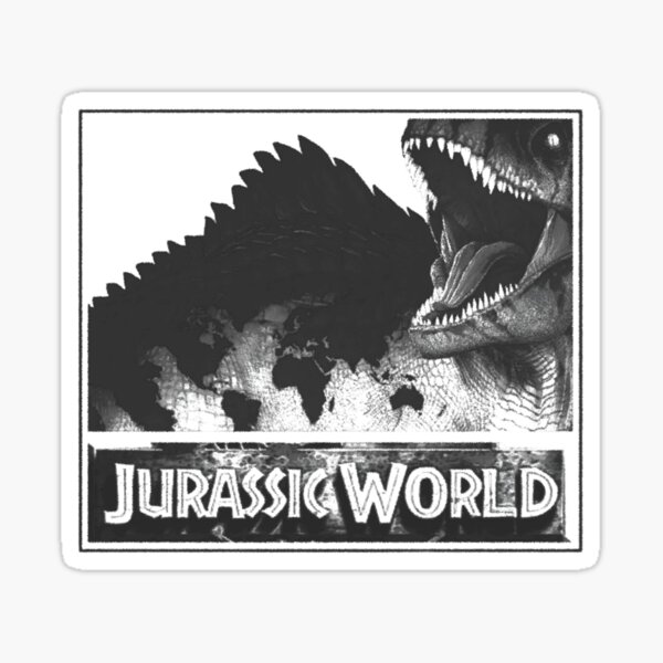 Item preview, Jurassic World Print designed and sold by NrmnFrames.