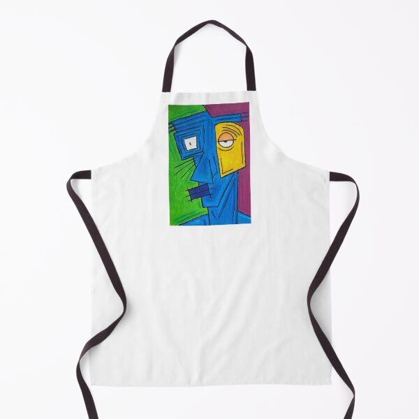 Item preview, Cubist Expressionism Drawing Series 3 self-drawn heads designed and sold by Visethic.