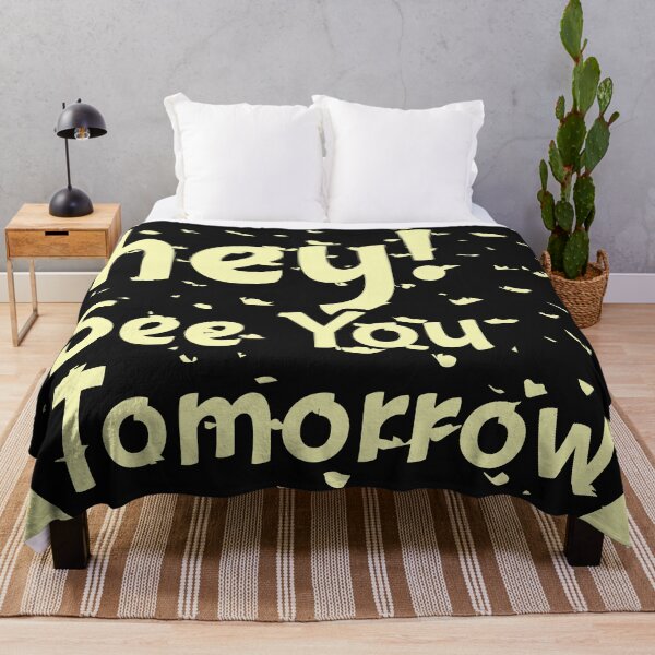 Item preview, Hey! See You Tomorrow | Friendly Fun Goodbye Quote Design designed and sold by ManyVersee.