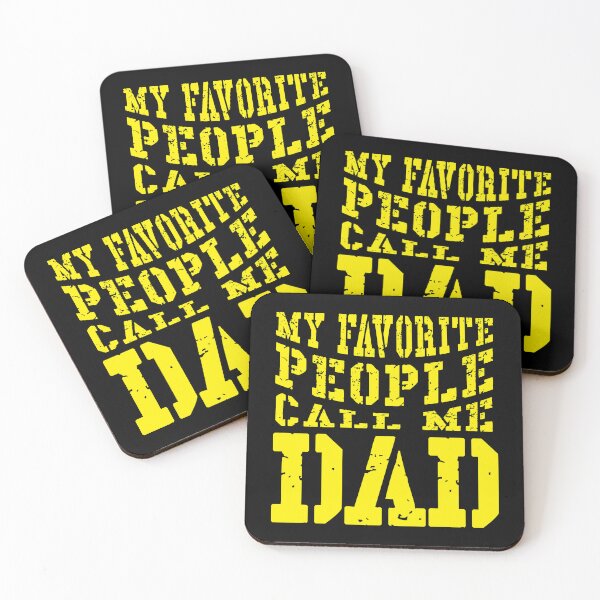 Item preview, Dad Quote - My Favorite People Call Me Dad designed and sold by typoinspired.