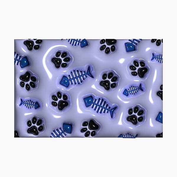 Item preview, 3d paw prints designed and sold by elisabetaaa.