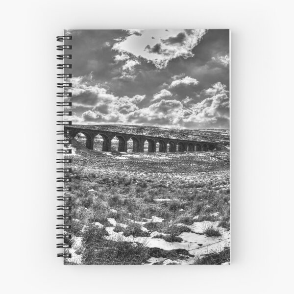 Item preview, Ribblehead Viaduct, North Yorkshire, England, Black And White designed and sold by Paul Thompson Photography.