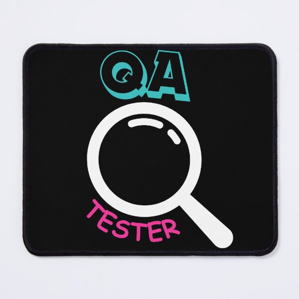 Item preview, QA tester designed and sold by EmsiPrintVault.