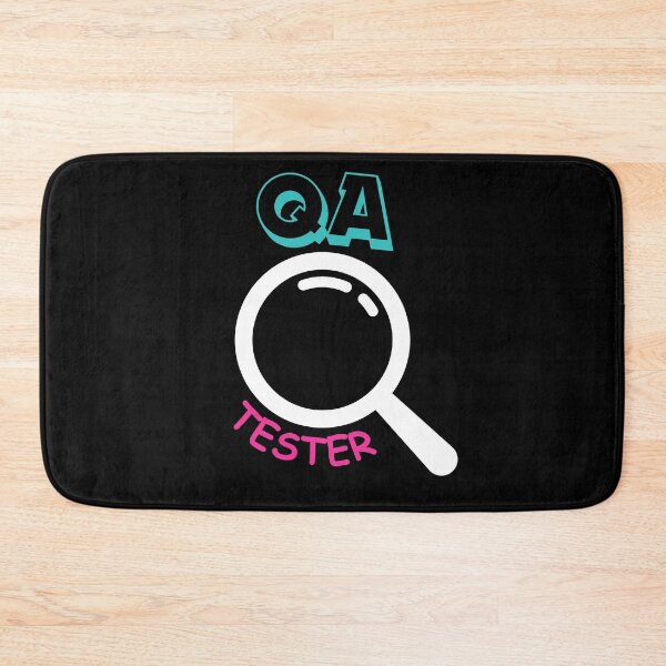 Item preview, QA tester designed and sold by EmsiPrintVault.