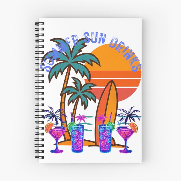 Item preview, Summer Sun Drinks – Neon Tropical Vibes designed and sold by Azazel77.