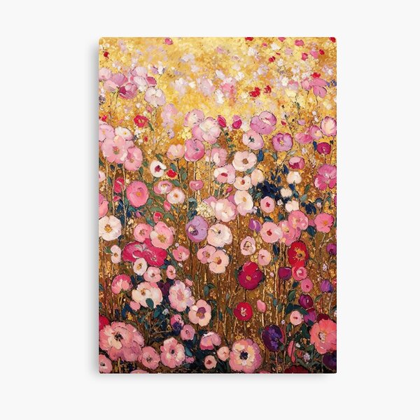 Item preview, Jardin de fleurs roses de Klimt designed and sold by maniacfitness.