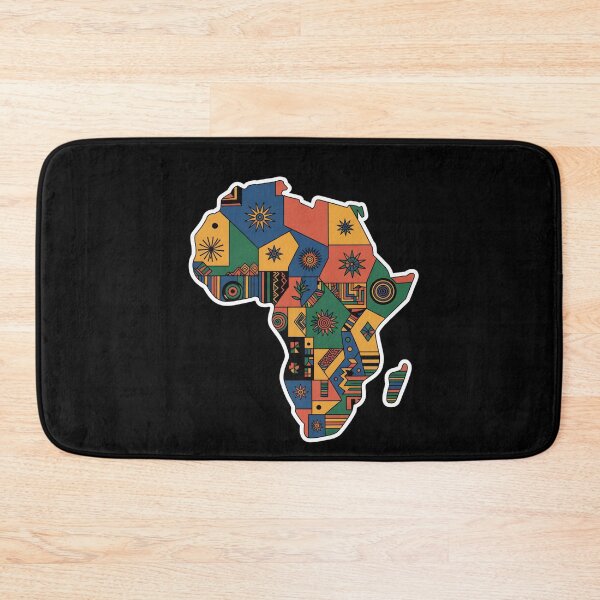 Item preview, Colorful Map Of Africa designed and sold by MooonTees.