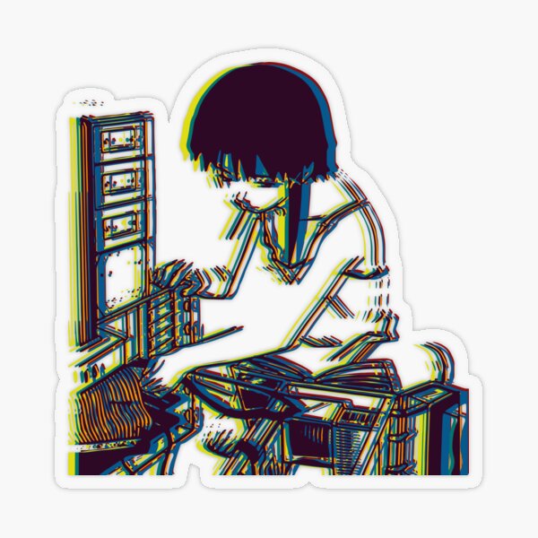 Serial Experiment Lain Transparent Sticker